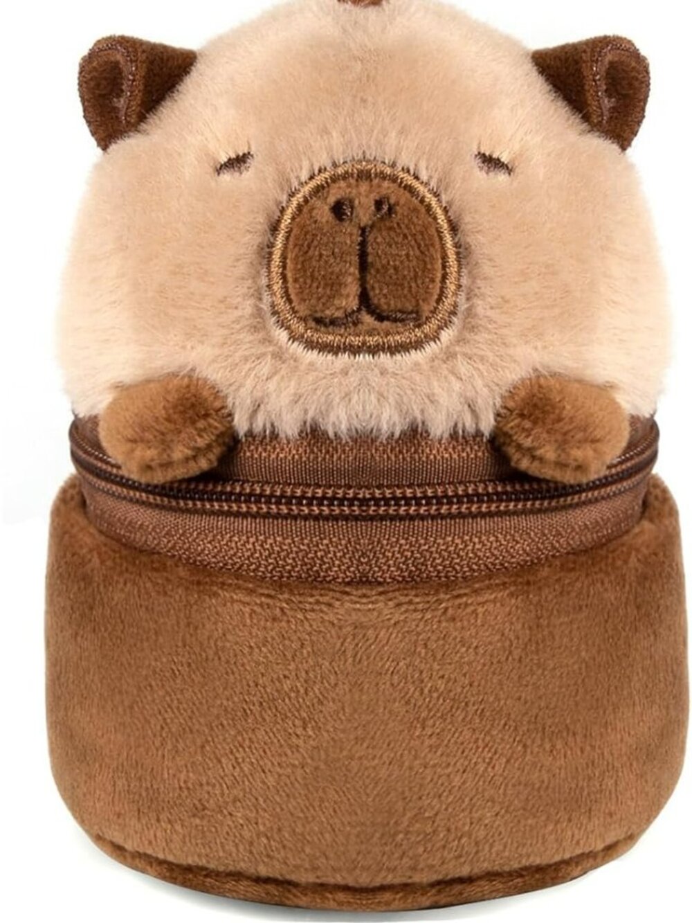 Capybara Coin Purse Charm Earbuds Case Cute Mini Small Wallet